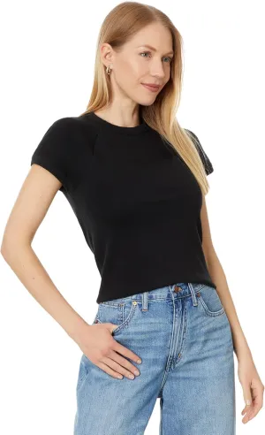 Madewell Women's Compact Rib Short Sleeve Baby Tee