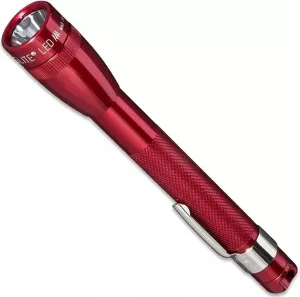 Mag Instrument Mini Maglite 2aaa Led - Red, - SP32036, One Size
