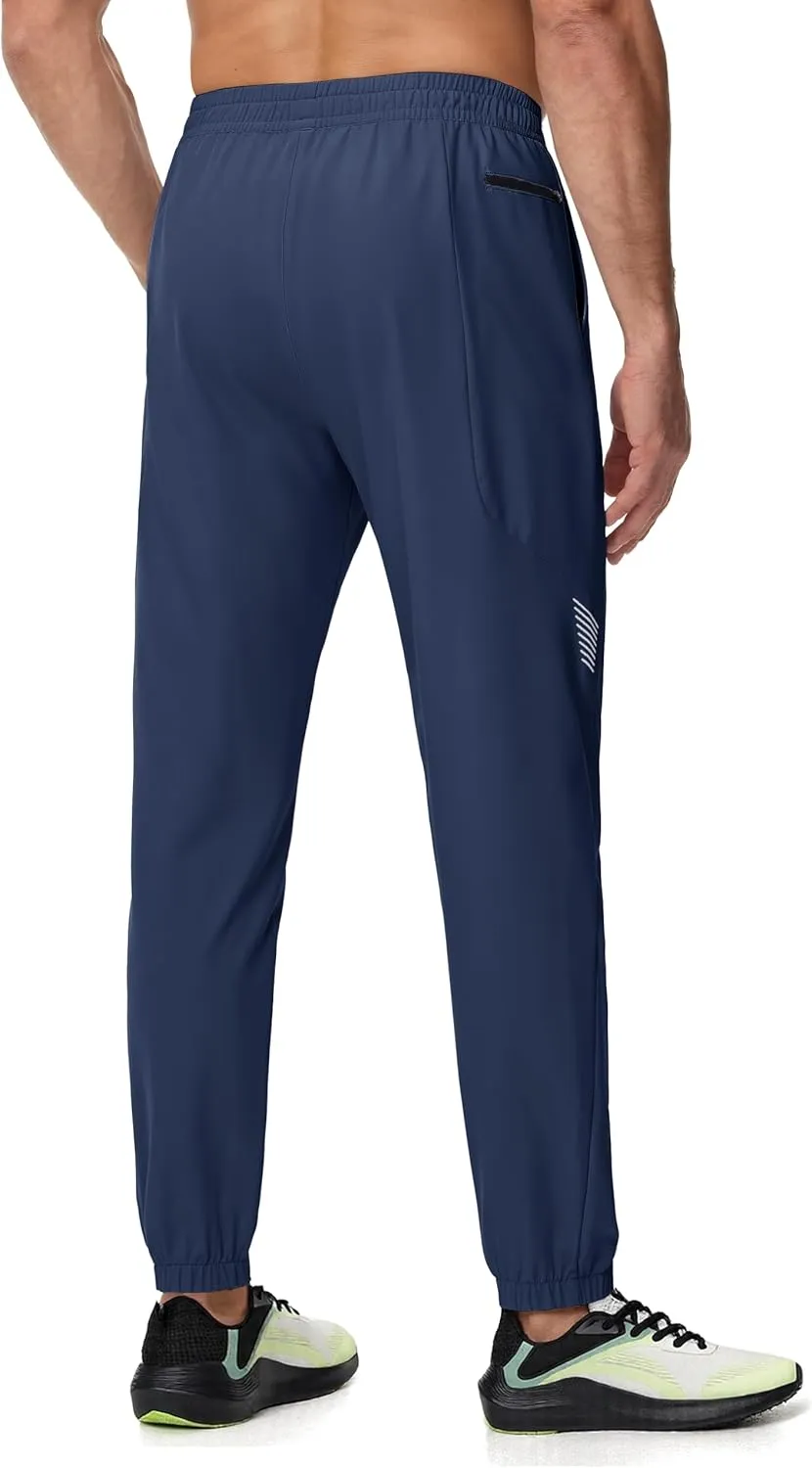 MAGCOMSEN Men's Lightweight Hiking Pants Quick Dry Travel Pants for Men with 3 Pockets Breathable for Casual Outdoor