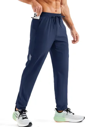 MAGCOMSEN Men's Lightweight Hiking Pants Quick Dry Travel Pants for Men with 3 Pockets Breathable for Casual Outdoor