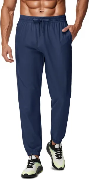 MAGCOMSEN Men's Lightweight Hiking Pants Quick Dry Travel Pants for Men with 3 Pockets Breathable for Casual Outdoor