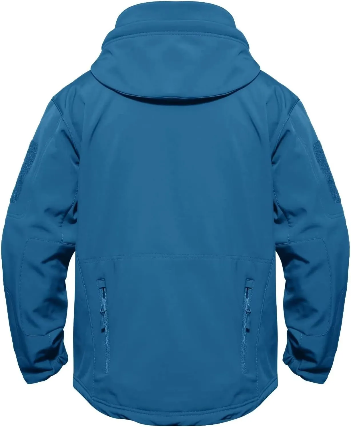 MAGCOMSEN Men's Tactical Jacket 7 Pockets Performance Fleece Lined Water Resistant Soft Shell Winter Coats