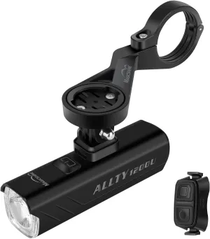 Magicshine Bike Lights ALLTY 1200U, Bicycle Lights for Night Riding with Underneath Mounted, FTR LightSync Control, USB Rechargeable 4200mAh, Bike Light Front and Back for Road Mountain Cycling