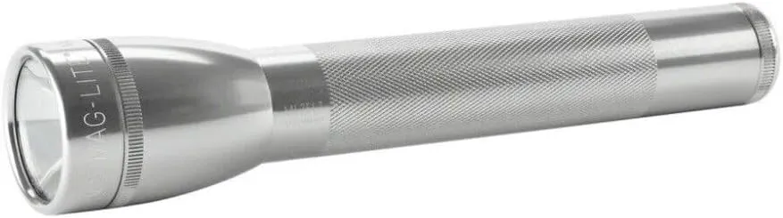 MagLite 3C Cell LED Flash Light, Silver