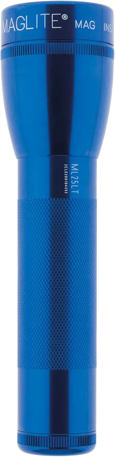 Maglite ML25LT LED 2-Cell C Flashlight, Blue