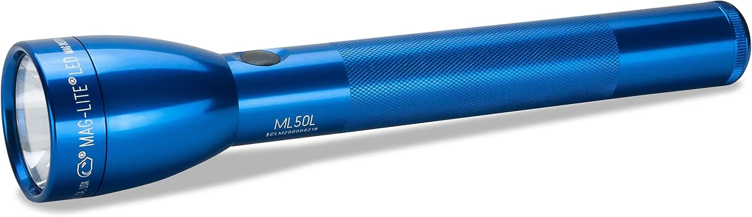 Maglite ML50L LED 3-Cell c Flashlight in Display Box, Blue