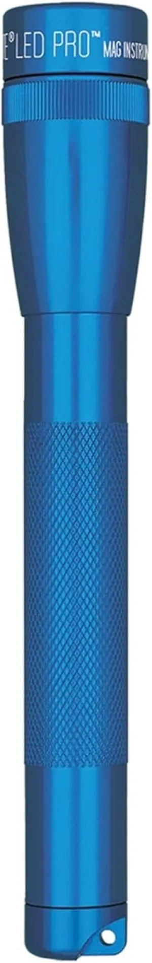 Maglite SP2P11H LED 2 Cell AA PRO Flashlight with Batteries and Holster Sleeve, Blue