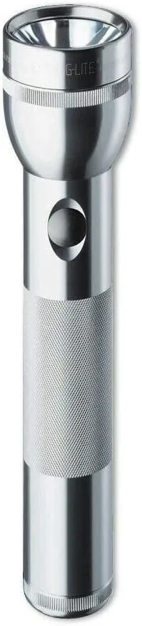 MagLite ST2D106 LED 2-Cell D Flashlight, Silver