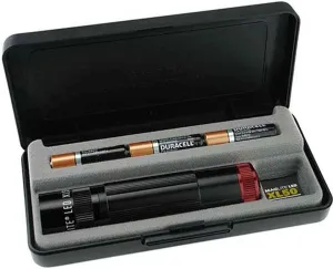 Maglite, XL50 Spectrum Series Flashlight, AAA, Black Body, Red LED Light