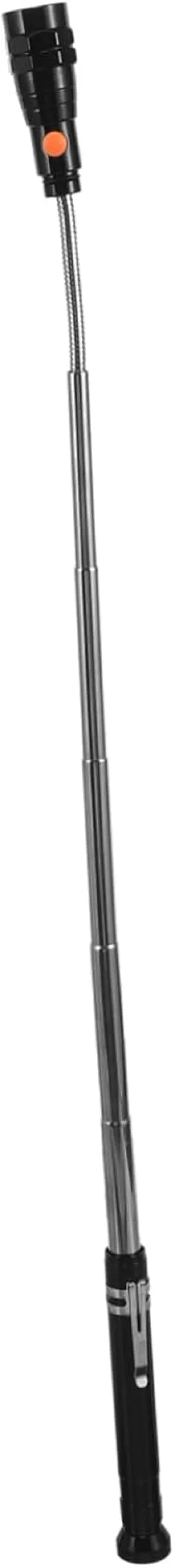 Magnetic Pickup Tool Led Flashlight Extendable Handle Flexible Hose for Easy Access to Tight Spaces Multi-functional Antenna Light for Signal Reception for Home and Garage Use