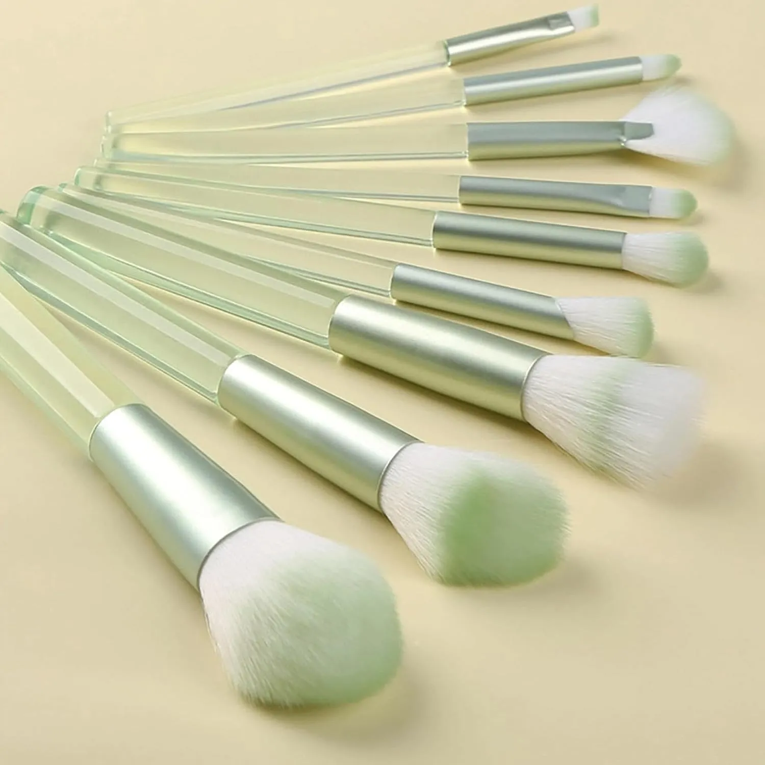 Makeup Brushes with Storage Case, 9 Pcs Professional Synthetic Foundation Brush,Eyeliner Eyeshadow Contour Blending Powder Concealer Brushes,Gifts for Mom