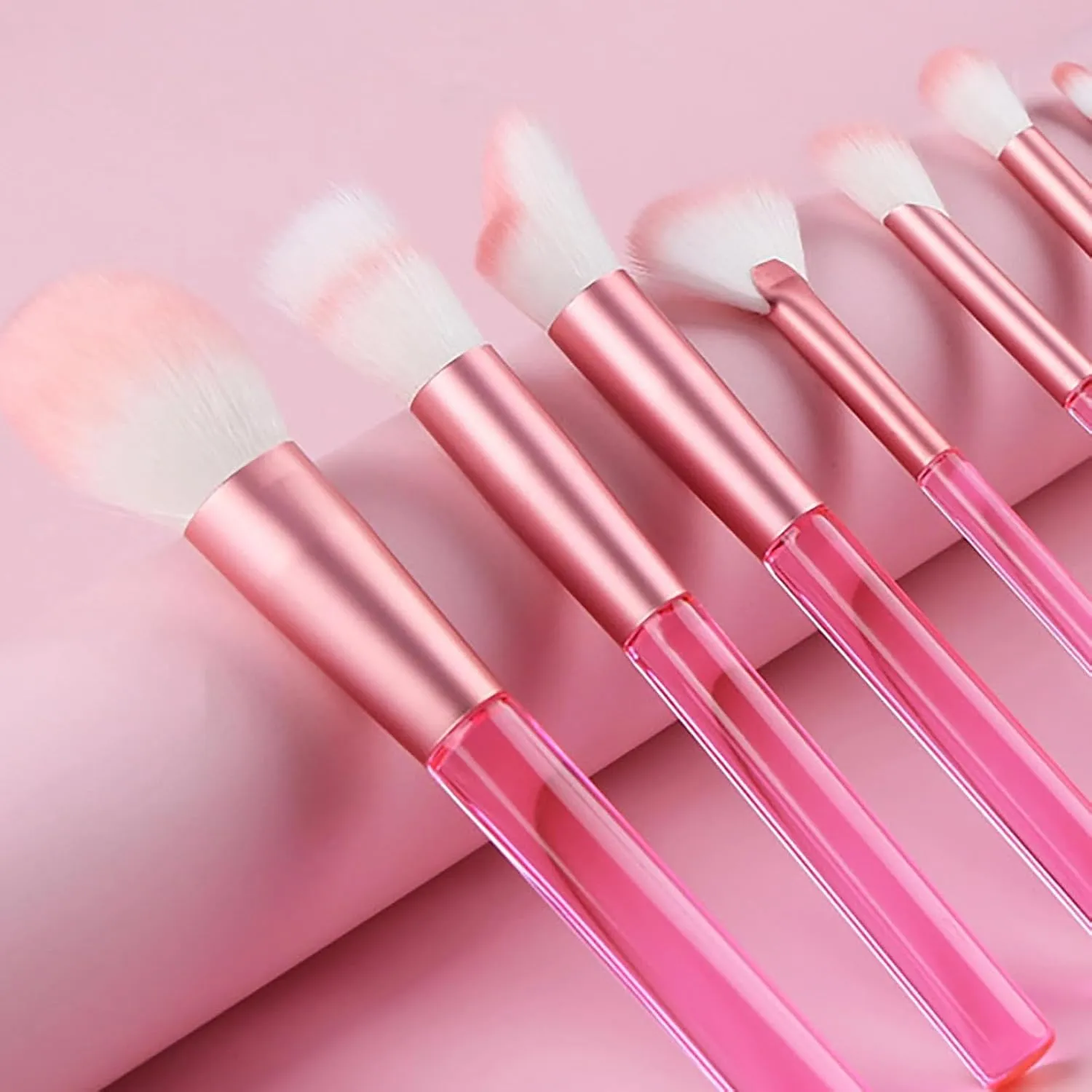Makeup Brushes with Storage Case, 9 Pcs Professional Synthetic Foundation Brush,Eyeliner Eyeshadow Contour Blending Powder Concealer Brushes,Gifts for Mom