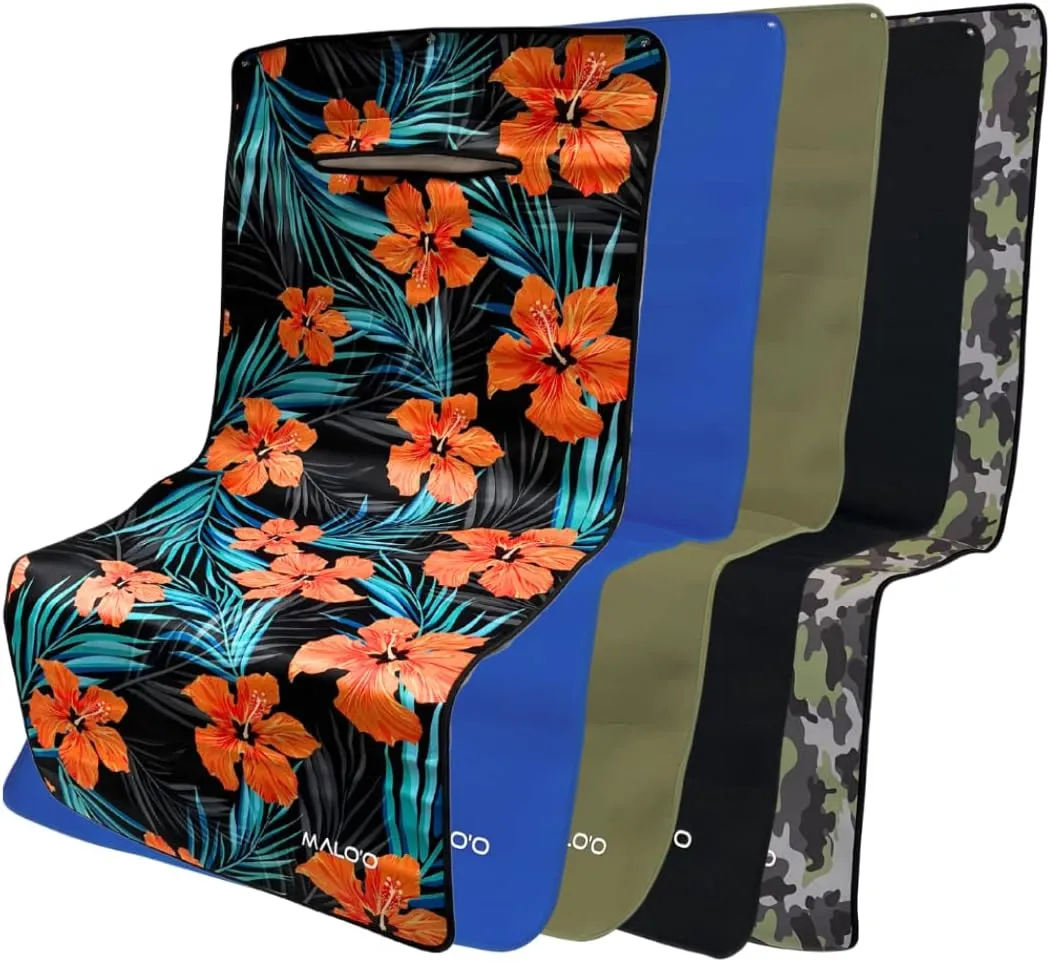 Malo'o SeatGuard 100% Waterproof Universal Car Seat Cover - Neoprene Waterproof Material - Largest on Market, Universal Fit, Truck Seat Covers, Van Seat Protector, Dog Seat Cover, (Hawaiian)