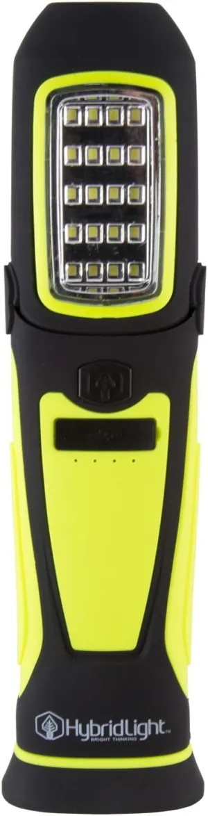 Mammoth - Solar/Rechargeable Multi-Function 400 Lumen LED Work, Auto, Shop Light. USB OUT Charges Cell Phones