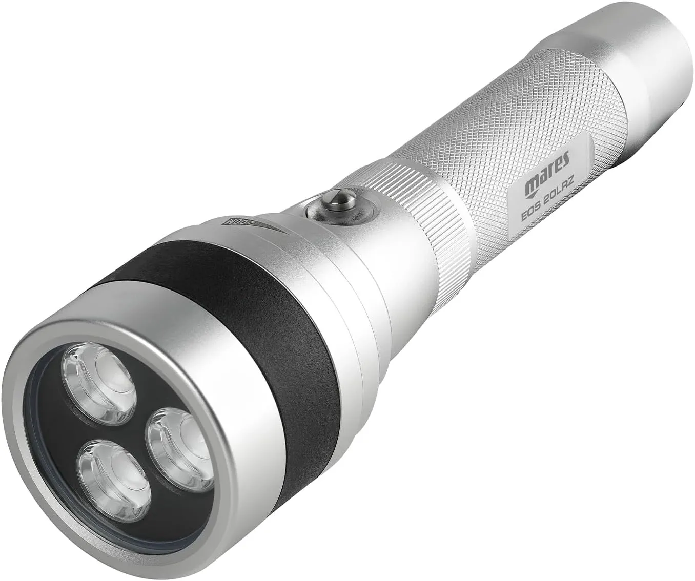 Mares EOS 20LRZ 2300 Lumen Dive Light - Durable Aluminum USB Rechargeable Underwater Scuba Diving Flashlight with Brightness Adjustment, Extended Runtime & Charge Indicator