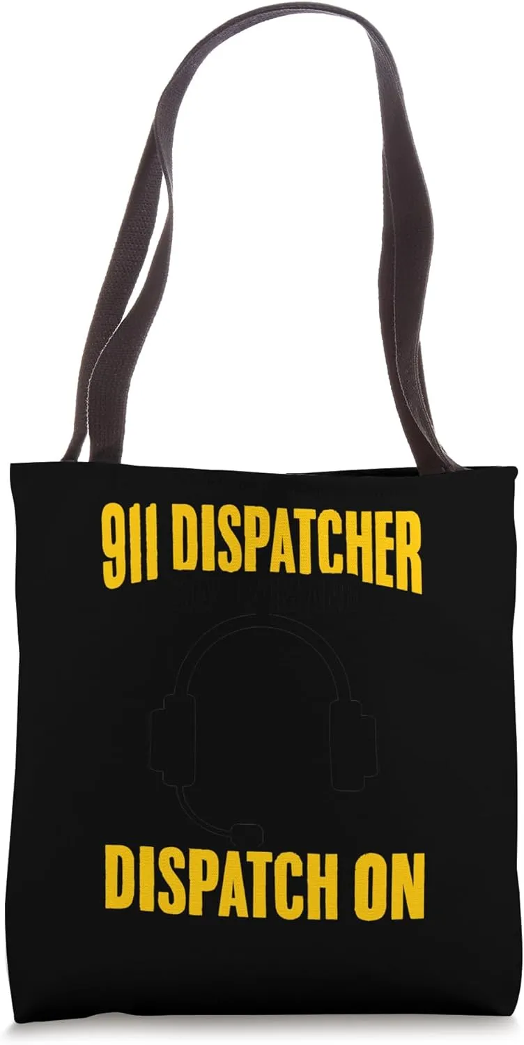 Medical Dispatcher Emergency Paramedic 911 Operator Tote Bag