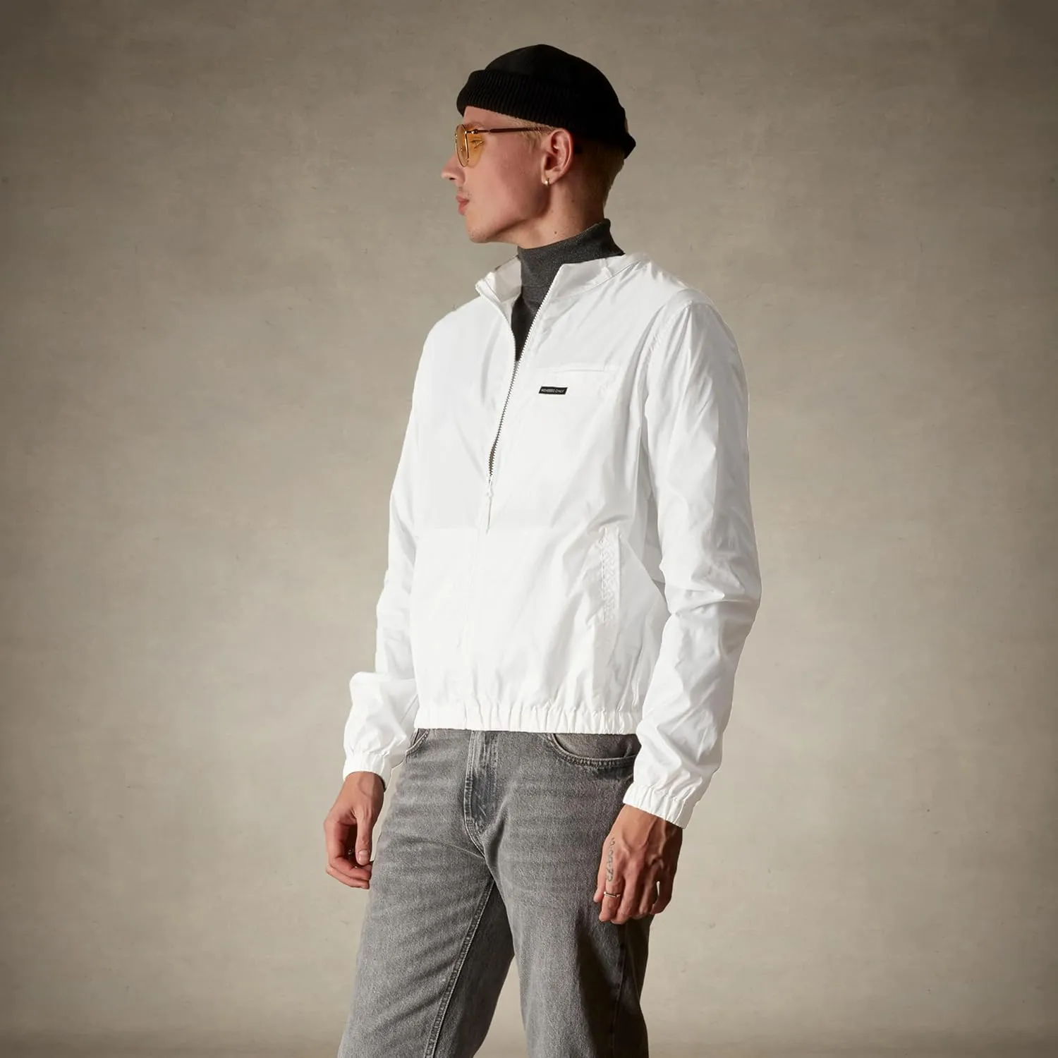 Members Only Men’s Windbreaker Packable Jacket, Waterproof Rain Jacket Men Lightweight for Golf Cycling Fishing Hiking Gear
