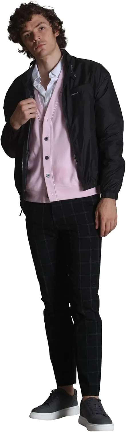 Members Only Men’s Windbreaker Packable Jacket, Waterproof Rain Jacket Men Lightweight for Golf Cycling Fishing Hiking Gear
