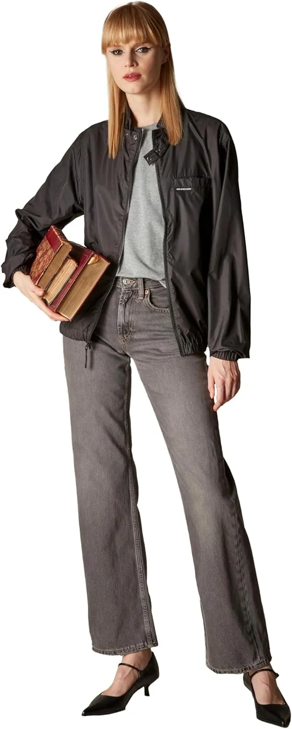 Members Only Women's Packable Oversized Jacket