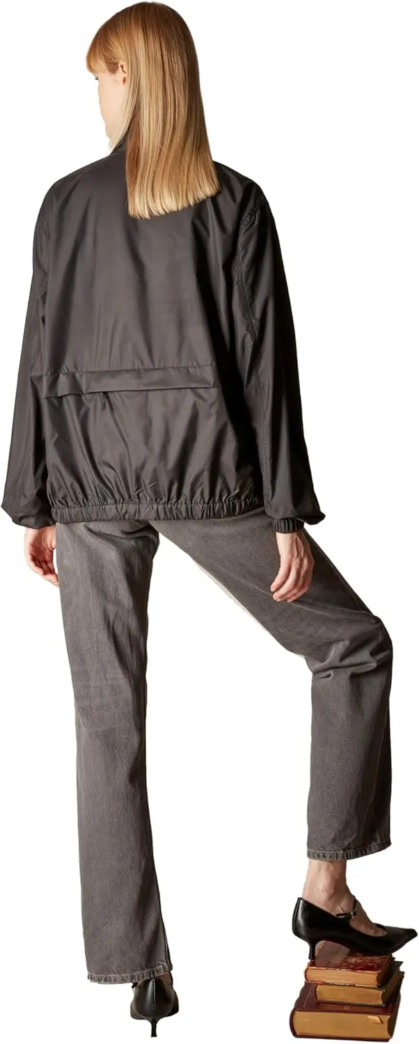 Members Only Women's Packable Oversized Jacket