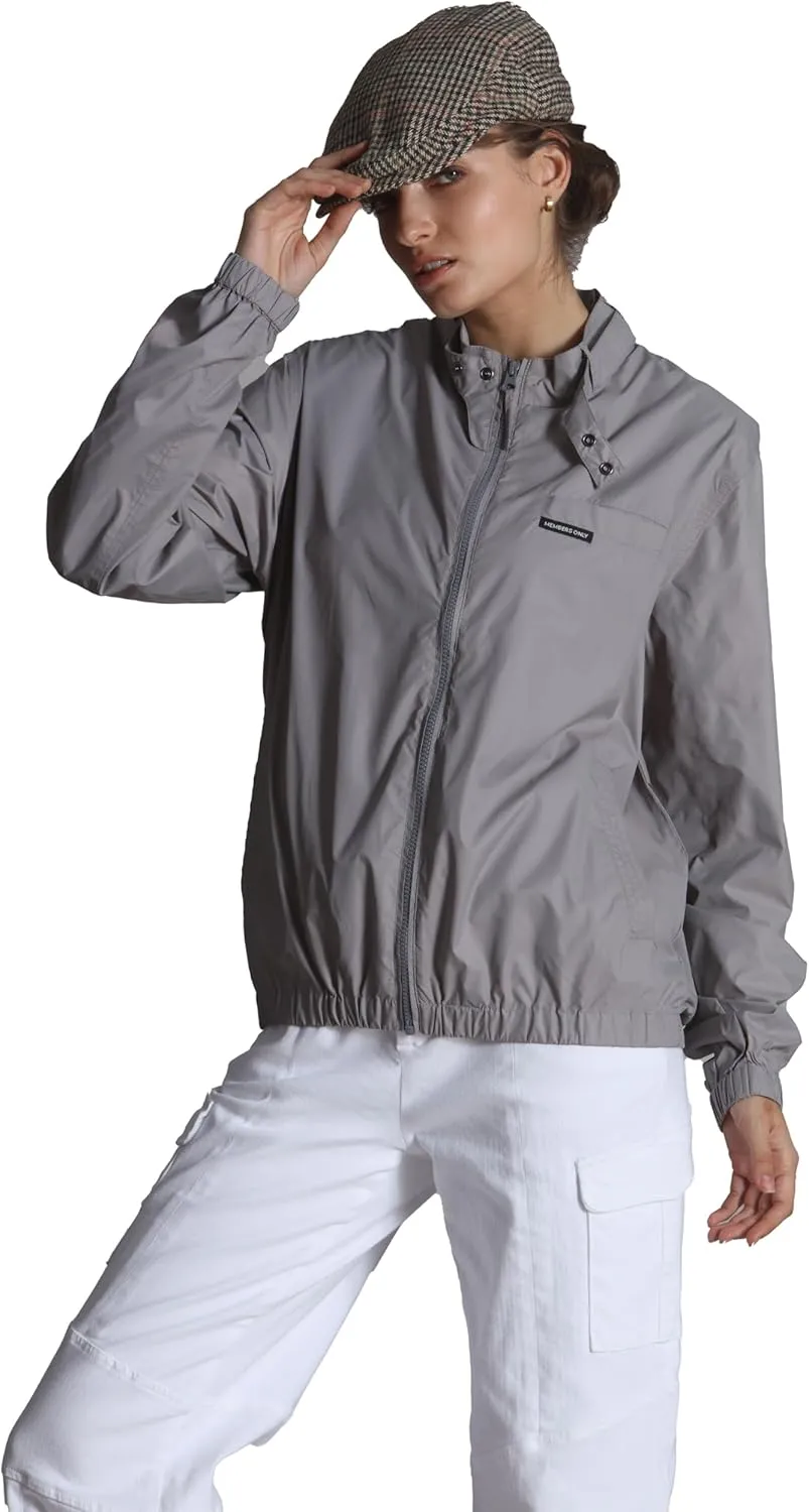 Members Only Women's Packable Oversized Jacket