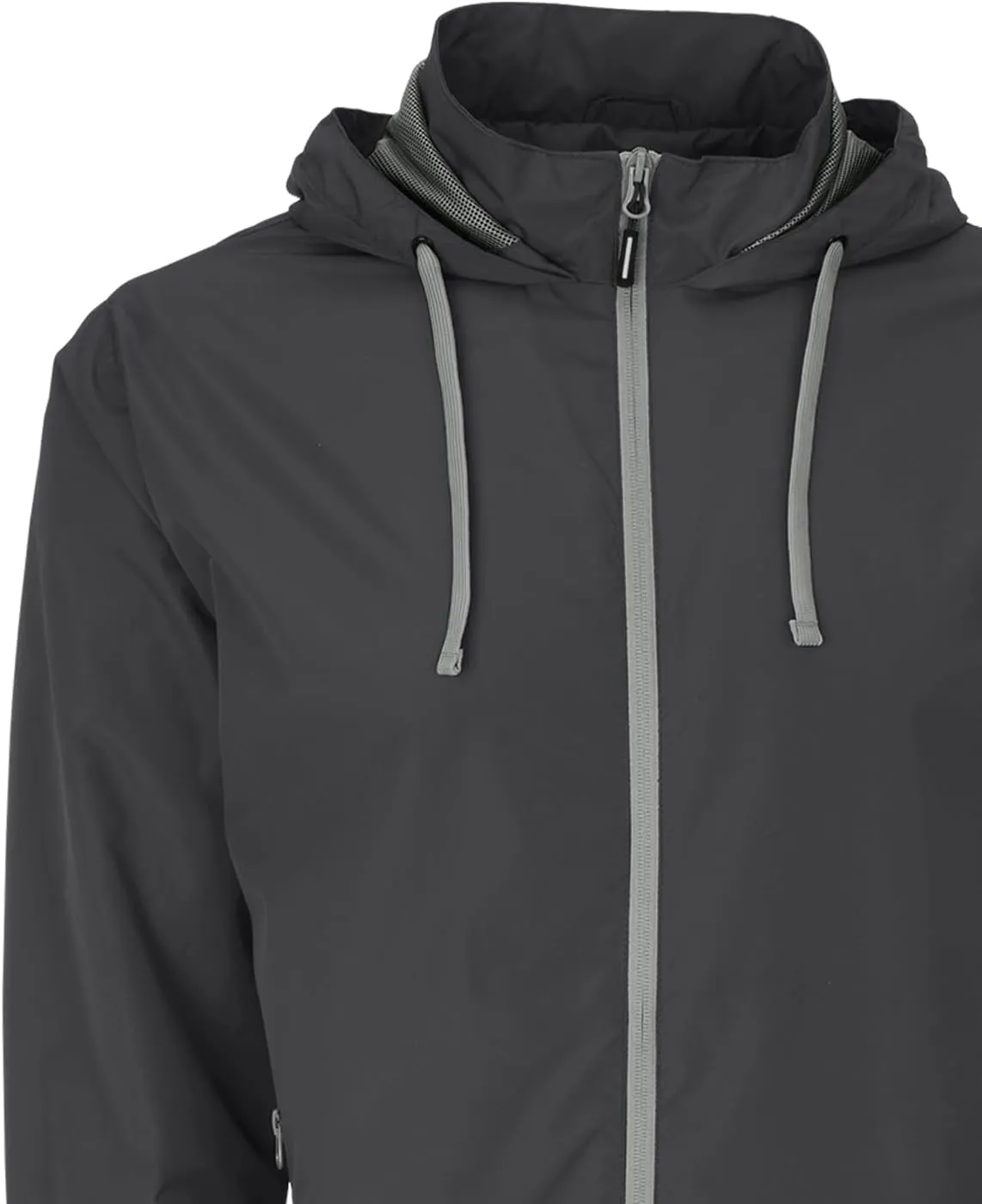Men's Collegiate Premium Lightweight Packable Hooded Wind Jacket