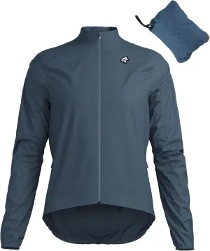 Men's Cycling Jacket Windbreaker Lightweight Packable Breathable Cycling Bike Jacket with Reflective Strips Hiking