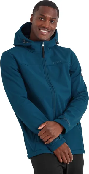 Mens Feizor Hooded Soft Shell Jacket (M) (Marine Blue)