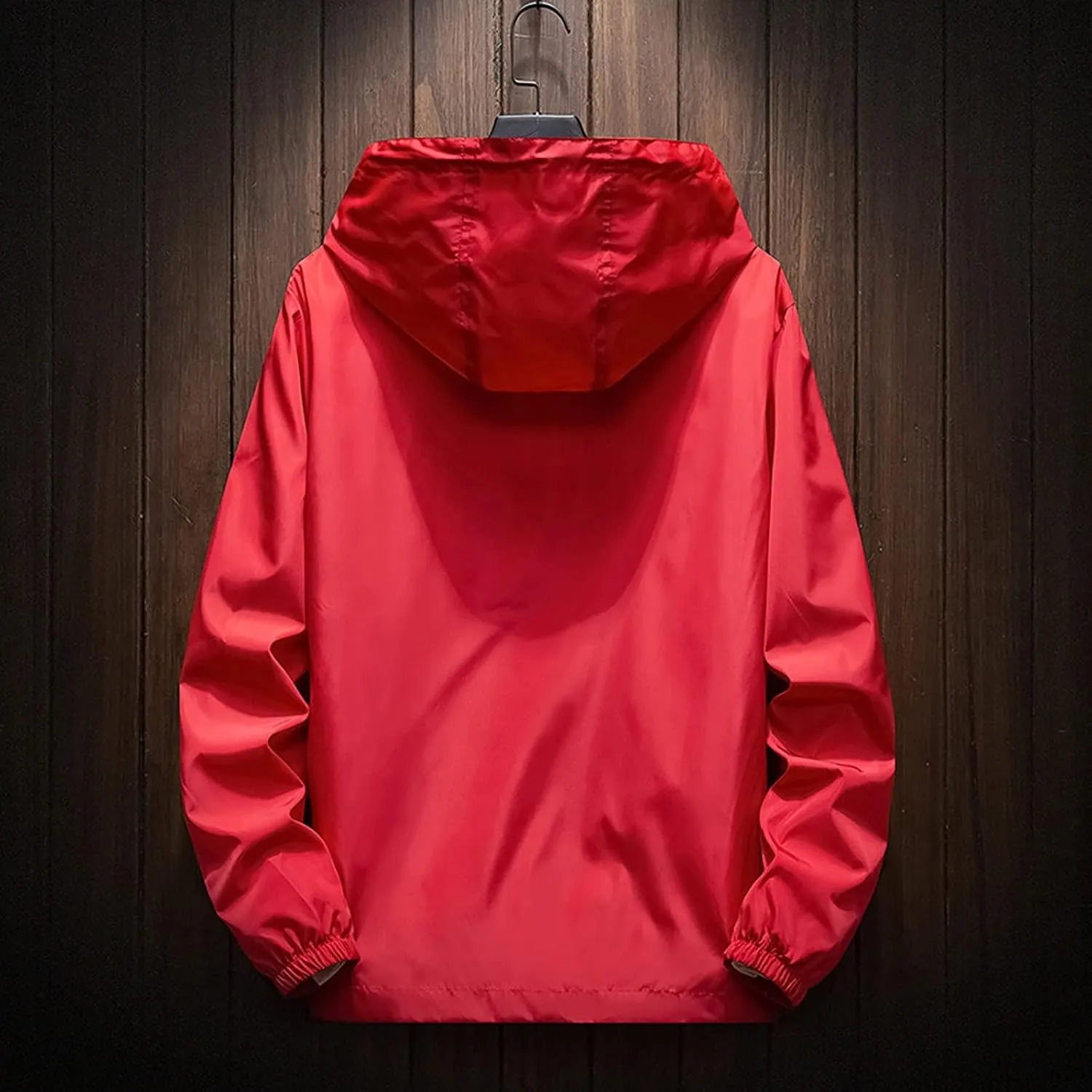 Men's Jackets Rain Windbreaker Lightweight Shell Raincoat With Hood For Golf Hiking Travel, M-7XL