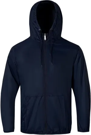 Mens Lightweight Running Jacket Waterproof Cycling Jackets Packable Uv Sun Protection Windbreaker with Hood