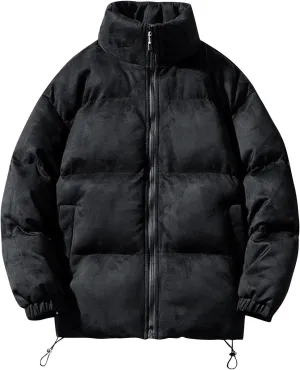 Men's Puffer Jacket Down Alternative Waterproof Winter Bubble Coats Jackets For Men, L-4XL