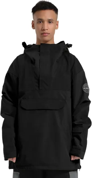Mens Snowboard Jacket Ski Pullover Coat Warm Waterproof Windproof Men Snowboarding Jacket Winter Sports