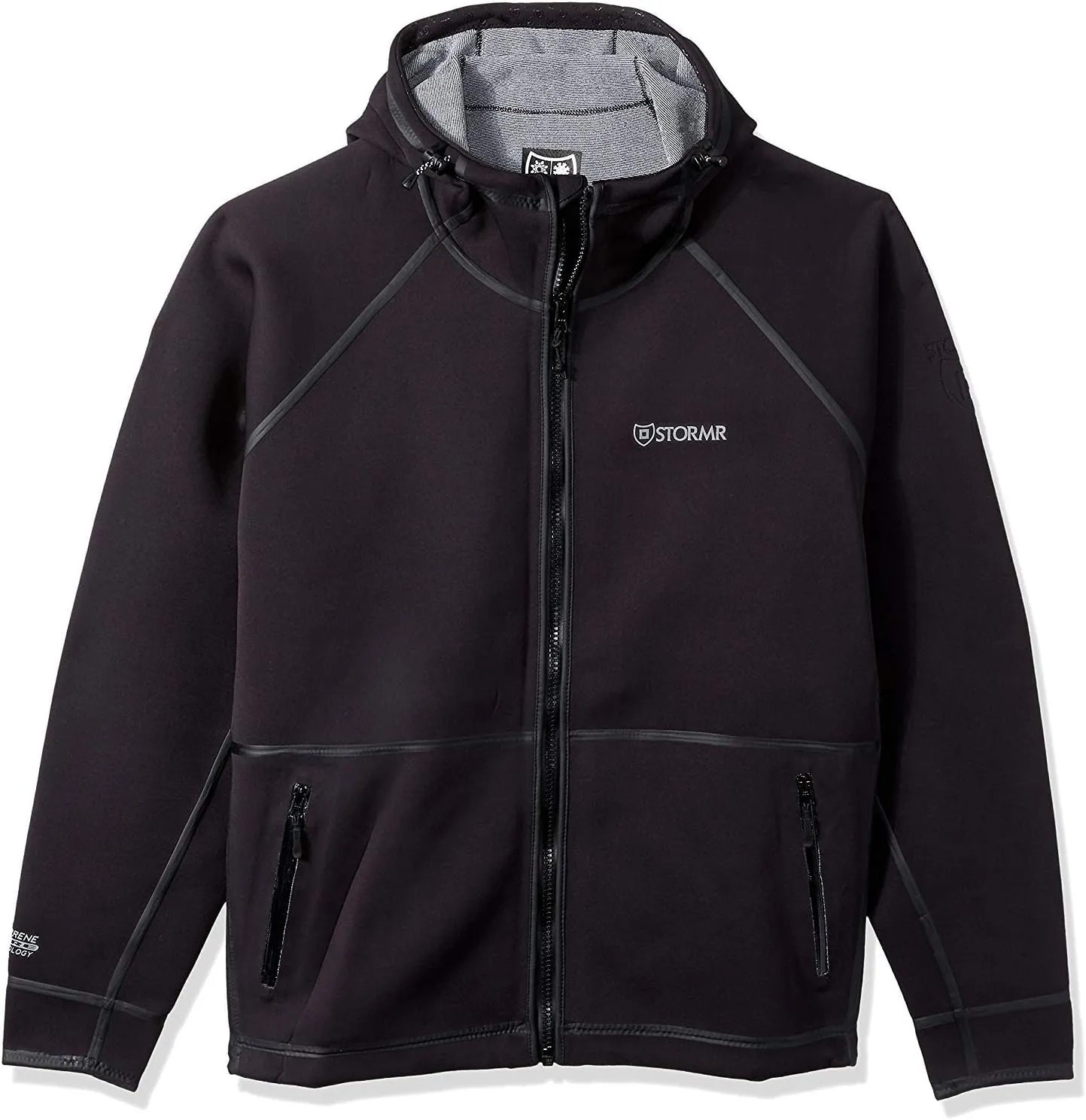 Men's Typhoon Neoprene Waterproof Windproof Warm Comfortable Maneuverable Foul Weather Jacket