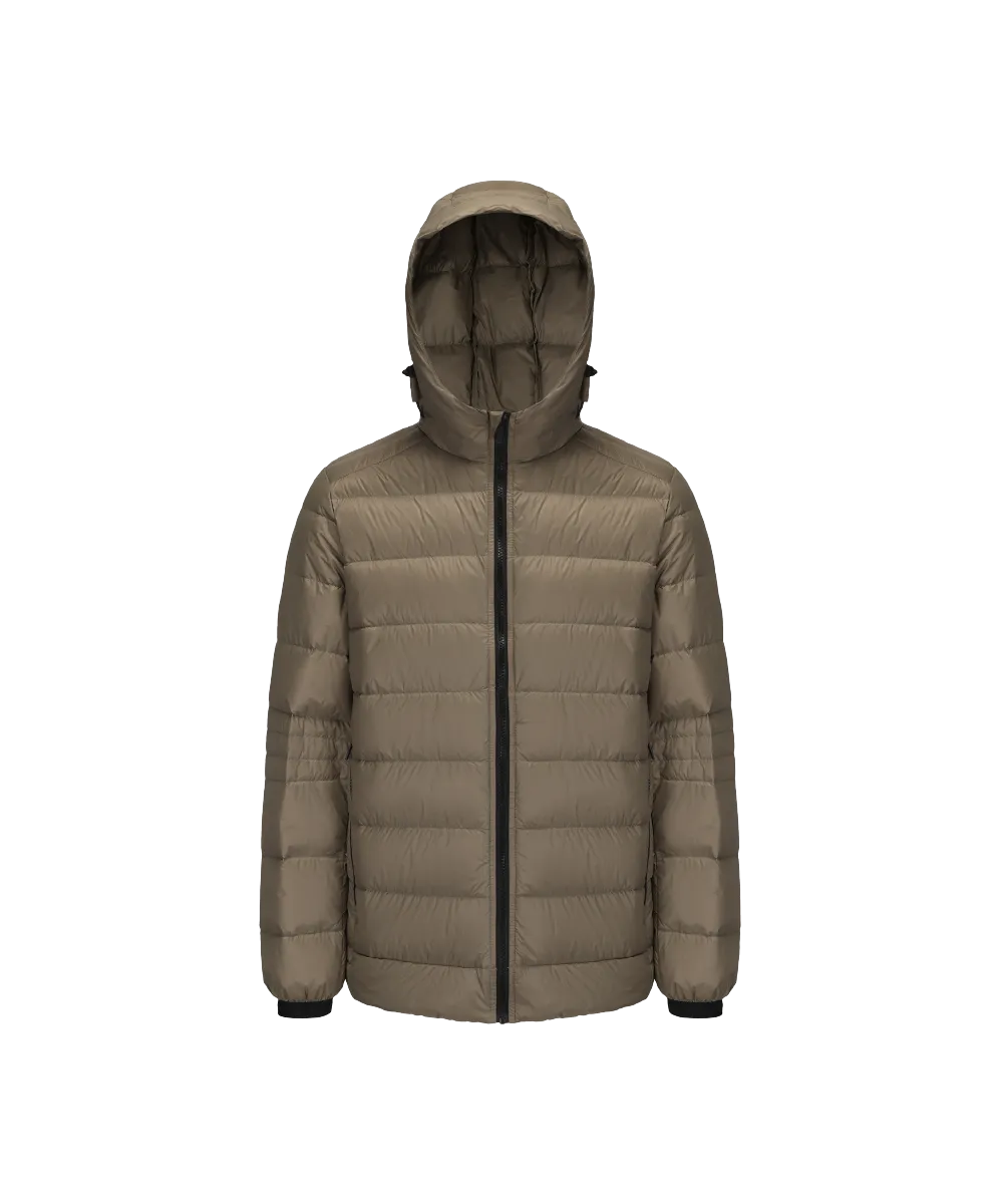 Men's Warm and Packable Light Weight Down Jacket