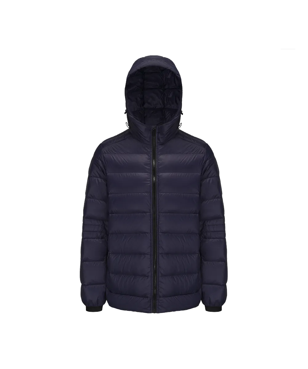 Men's Warm and Packable Light Weight Down Jacket