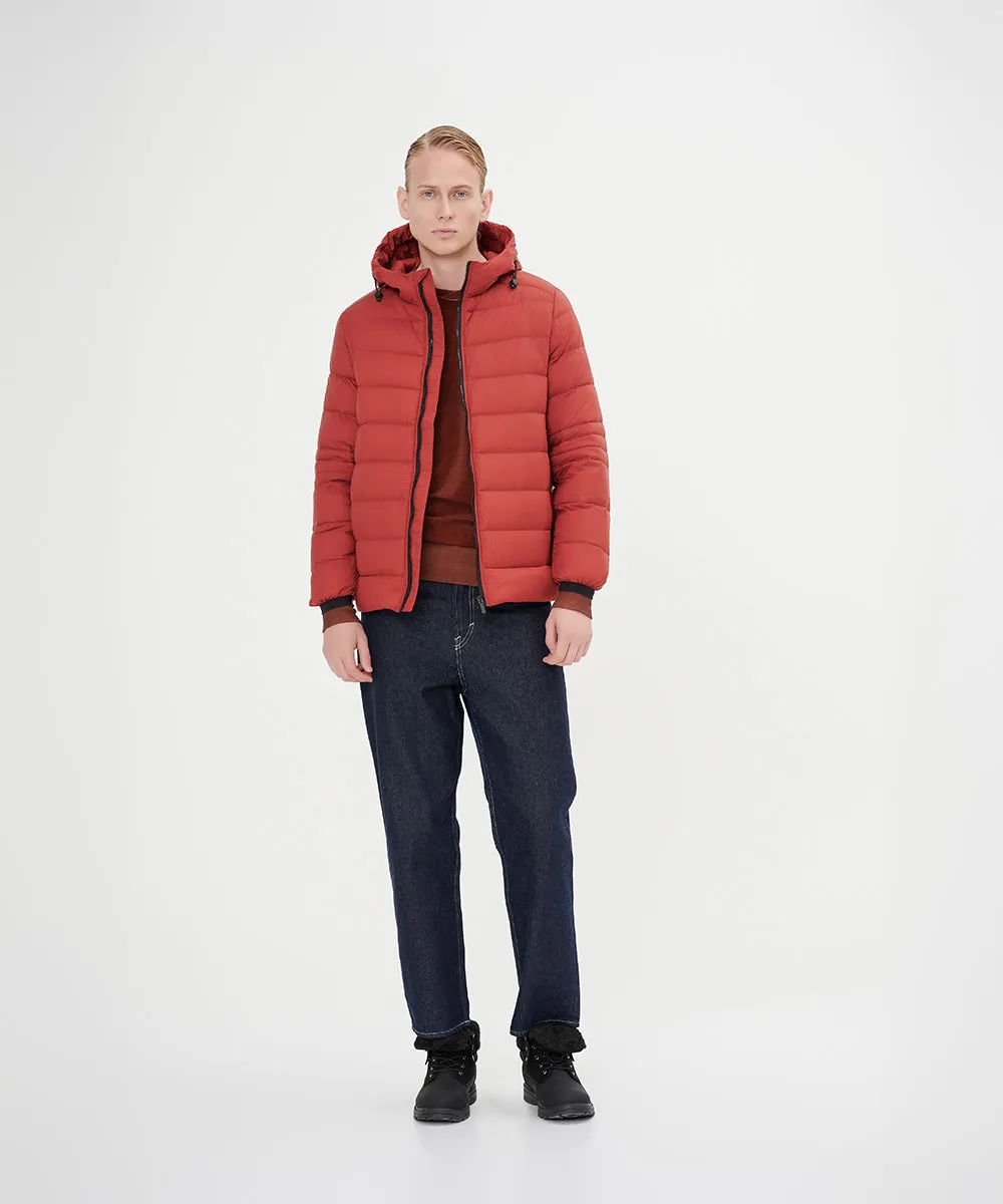 Men's Warm and Packable Light Weight Down Jacket