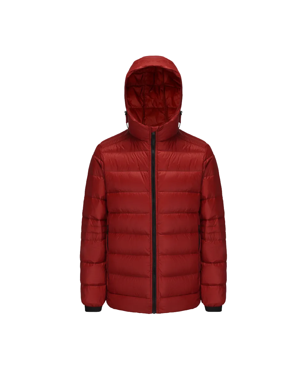 Men's Warm and Packable Light Weight Down Jacket