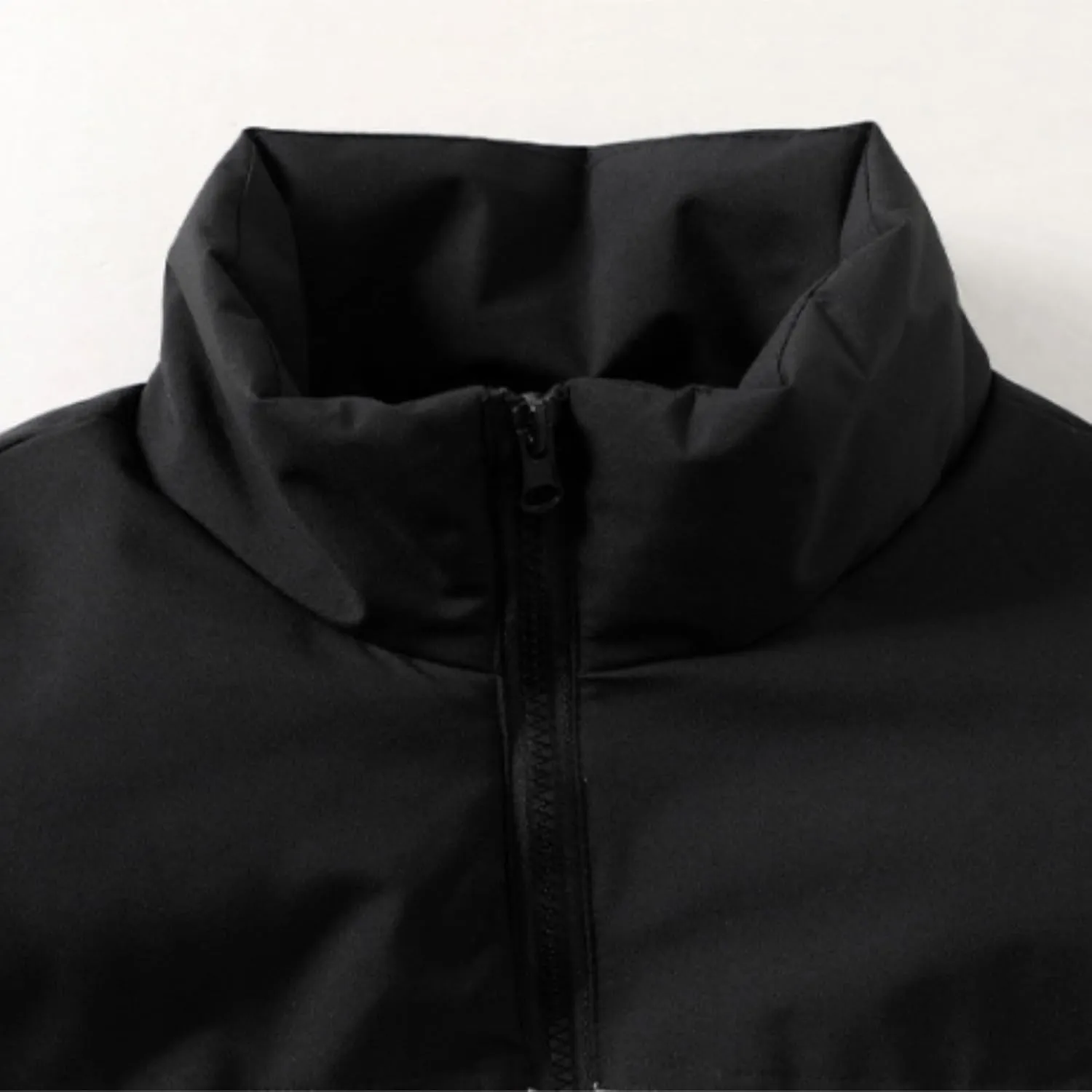 Men's Winter Bubble Puffer Coats Heavyweight Thicken Color Block Padded Jackets Stand Collar Zip Up Windproof Coats
