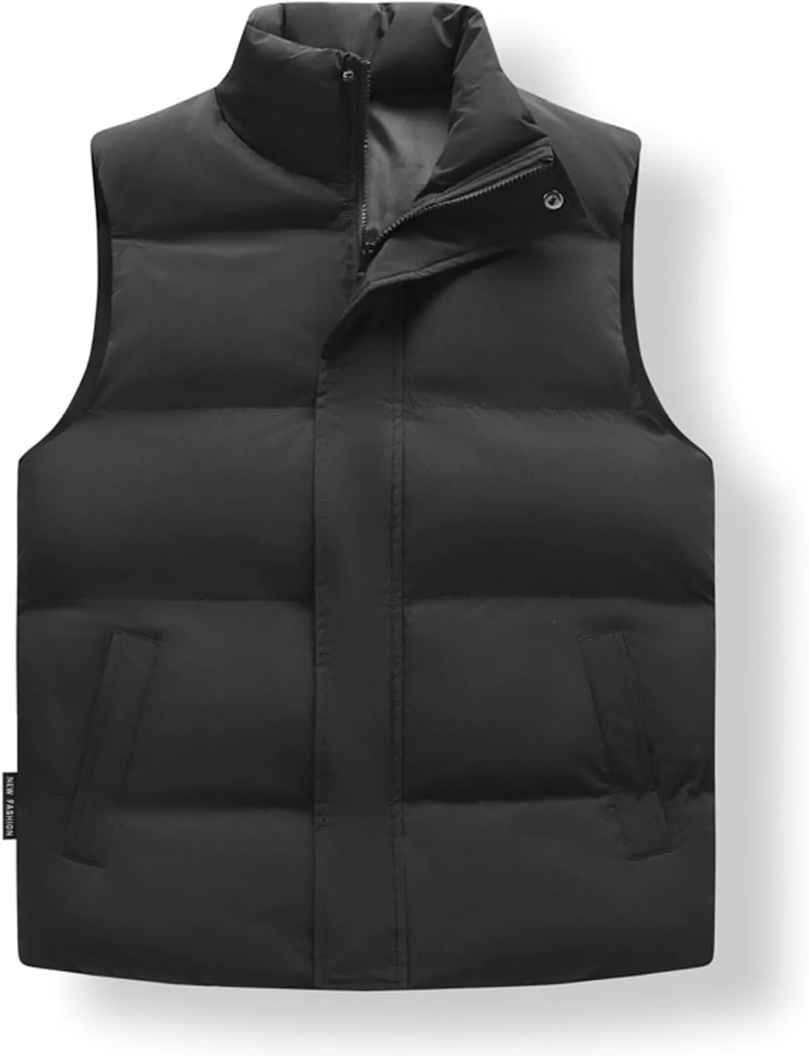 Men's Winter Coat For Man Padded Down Vest Casual Work Sports Travel Outdoor Puffer Pockets Jacket, M-5XL