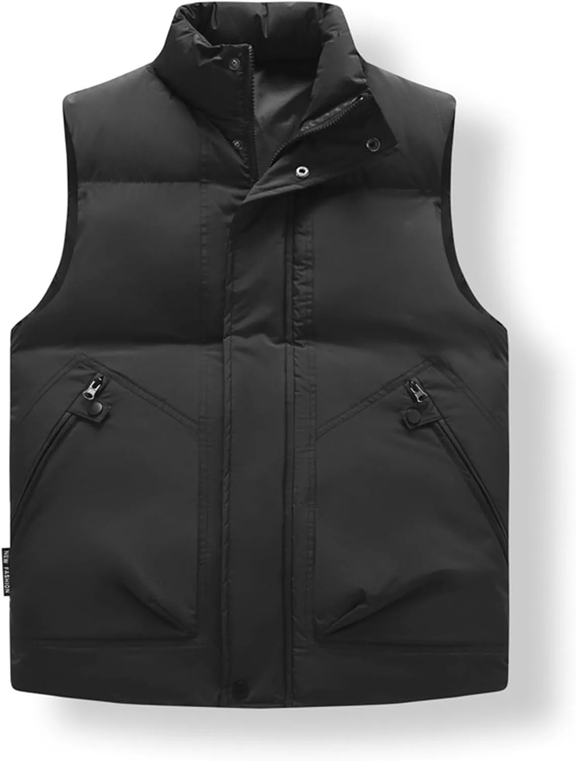 Men's Winter Coat For Man Padded Down Vest Casual Work Sports Travel Outdoor Puffer Pockets Jacket, M-5XL