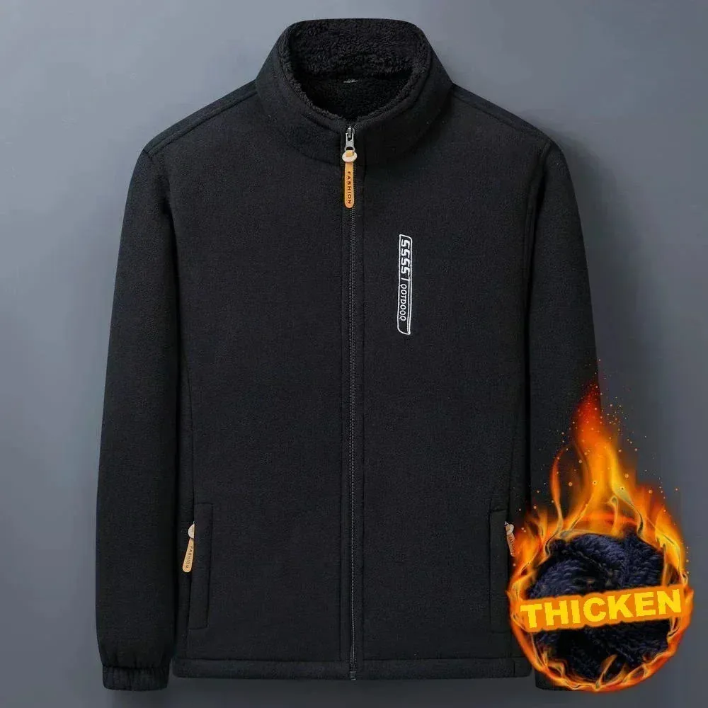 Men's Winter Fleece Jacket - Cold-Proof & Windproof