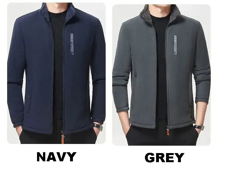 Men's Winter Fleece Jacket - Cold-Proof & Windproof