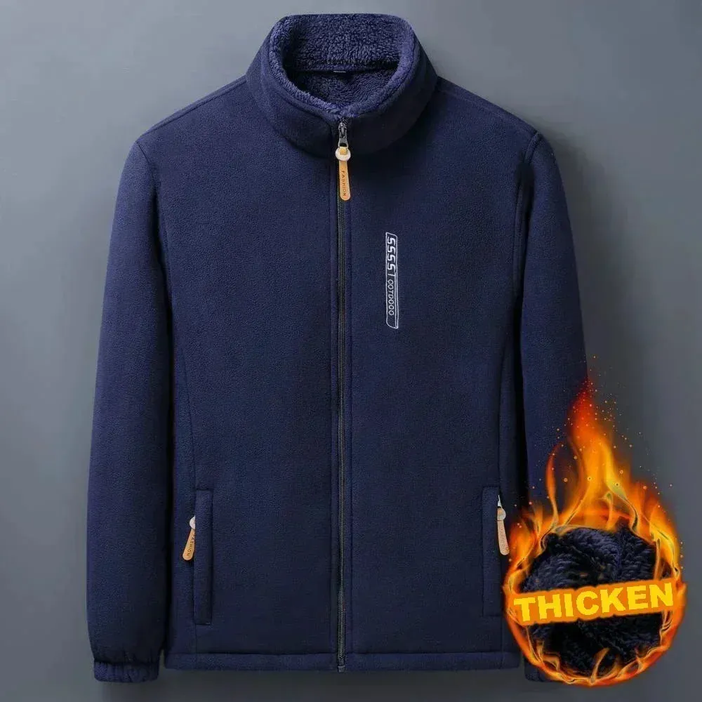 Men's Winter Fleece Jacket - Cold-Proof & Windproof