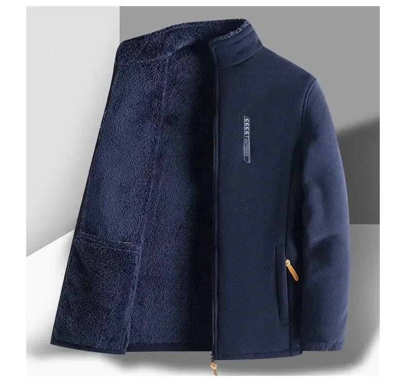Men's Winter Fleece Jacket - Cold-Proof & Windproof