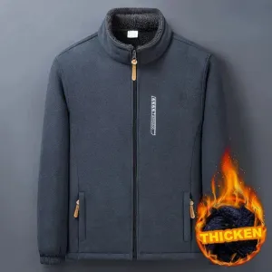 Men's Winter Fleece Jacket - Cold-Proof & Windproof