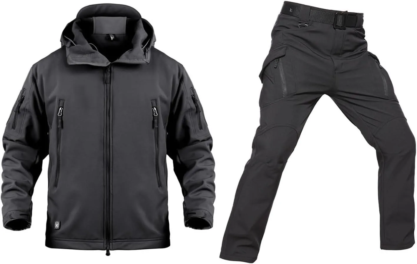 Mens Winter Insulated Waterproof Windproof Ski Jacket And Pants Set, Winter Warm Hooded Ski Suits, Sports Ski Suits Set