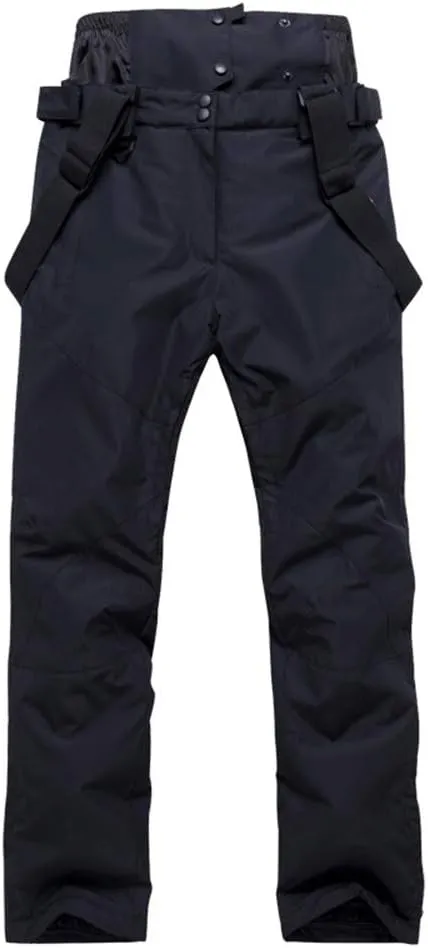 Mens Winter Ski Suit Two Piece Snow Suit Waterproof Ski Jacket and Pants Set Outdoor Snowboard Jacket