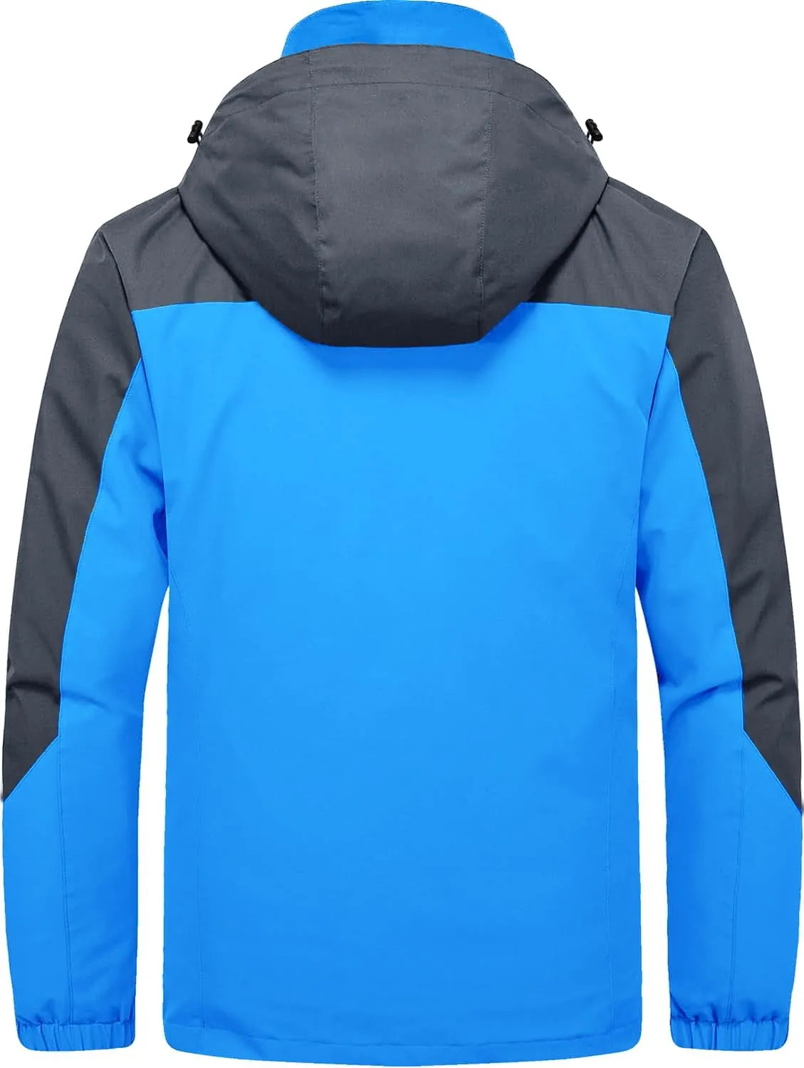 Mens Winter Skiing Jacket 3 in 1 Waterproof Warm Snow Fleece Lining Coat Hooded Windproof Jacket S-6XL