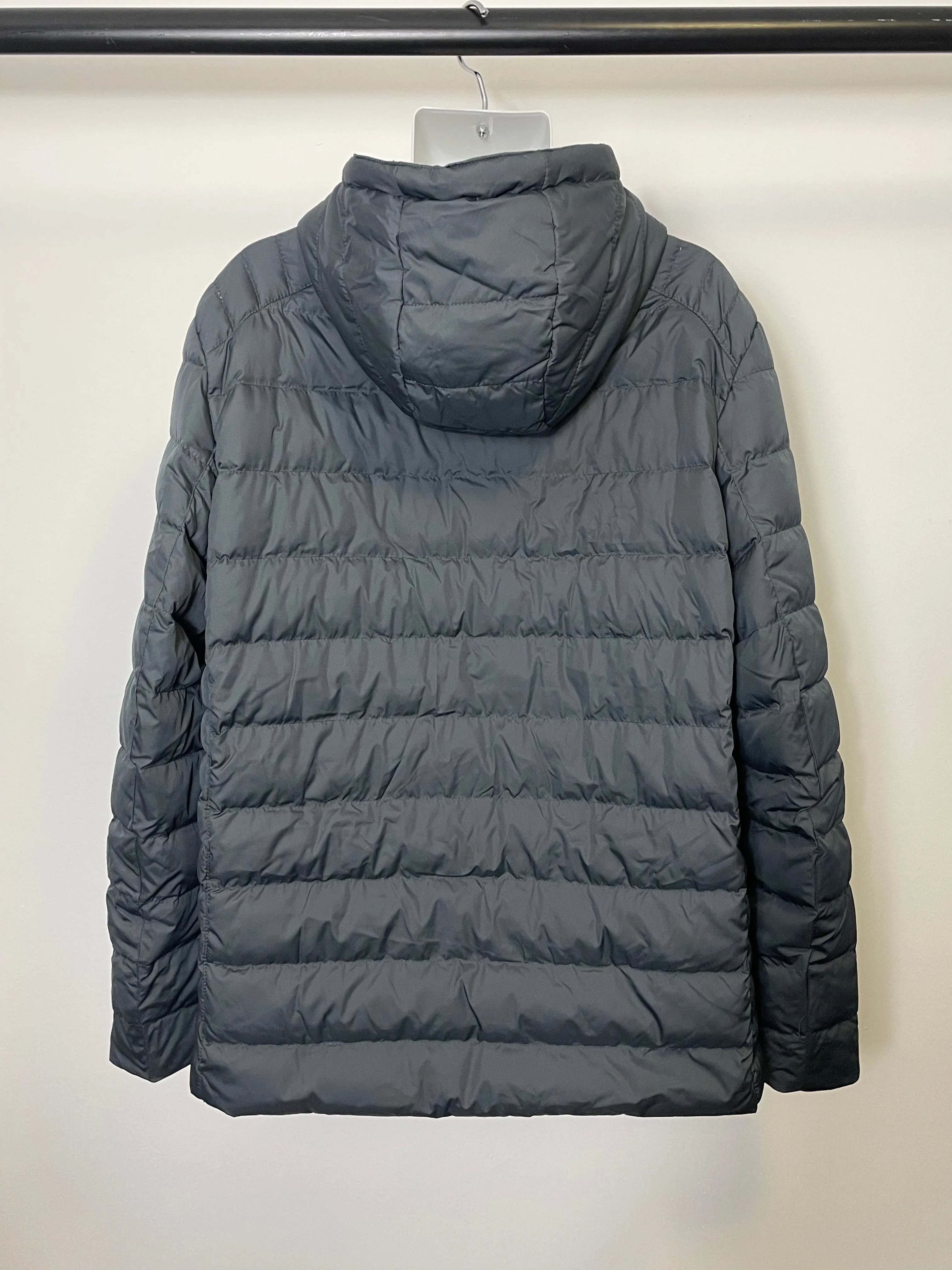 Michael Kors Men's Down Packable Puffer Jacket Gunmetal Grey L/XXL