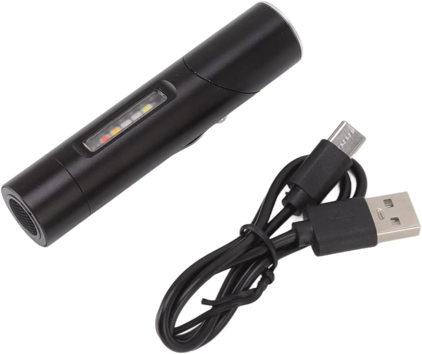 Mini Flashlight 90 Degree Tiltable LED Flashlight Magnetic Rechargeable LED Torch